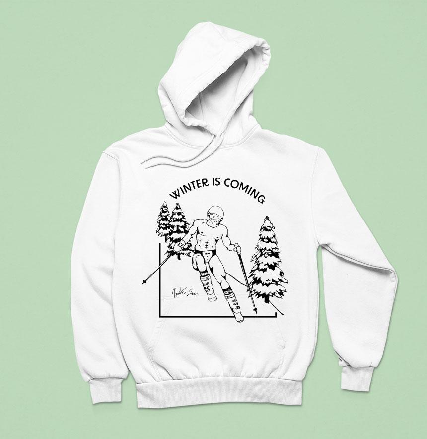 Houston Jones Winter Is Coming Hoodie Houston Jones Winter Is Coming Hoodie