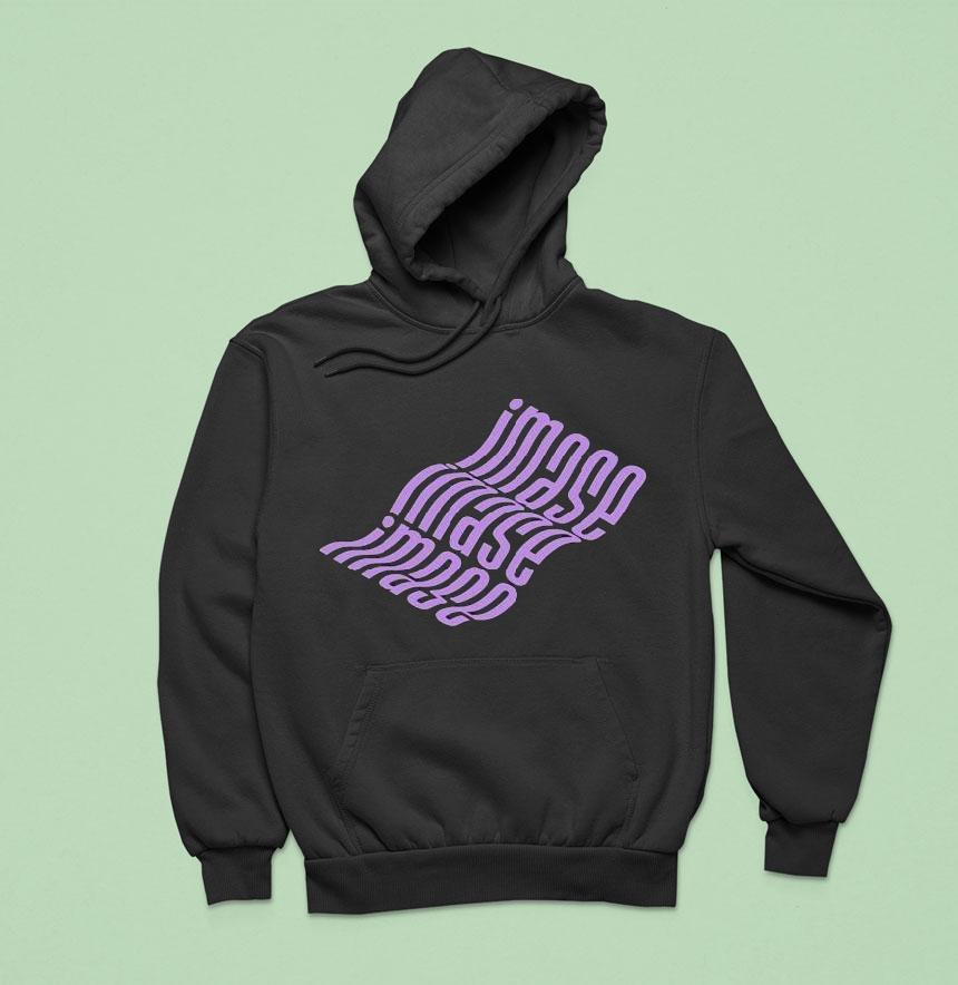 Imase Wave Logo Hoodie Imase Wave Logo Hoodie