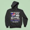 Some Grandmas Play Bingo Real Grandmas Watch New England Patriots I Do Both Hoodie