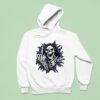 Worry Club Bone Daddy Skeleton Middle Finger Hoodie