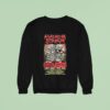 A Wilhelm Scream West Coast Tour Skull Brain Sweatshirt