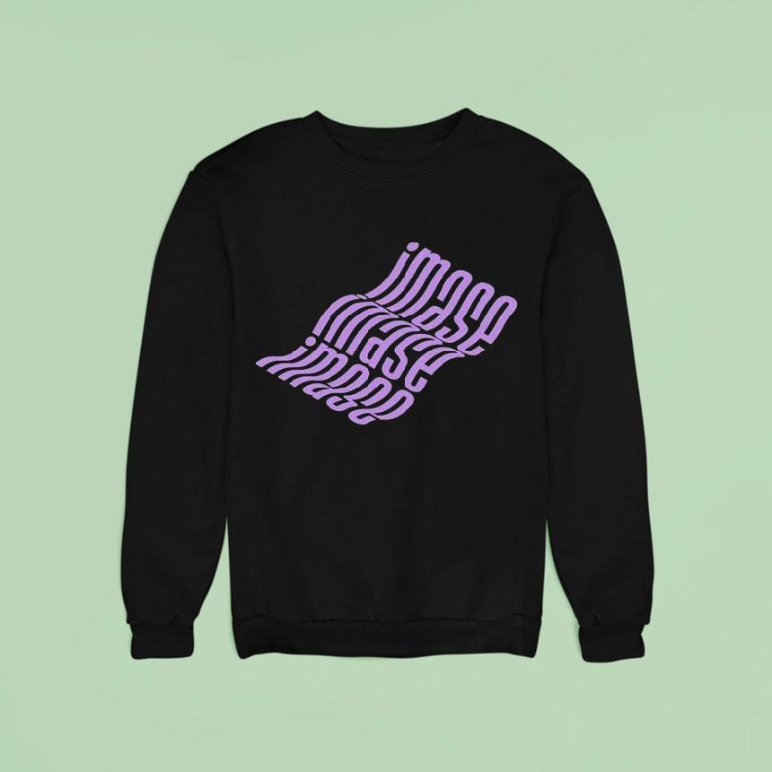 Imase Wave Logo Sweatshirt Imase Wave Logo Sweatshirt