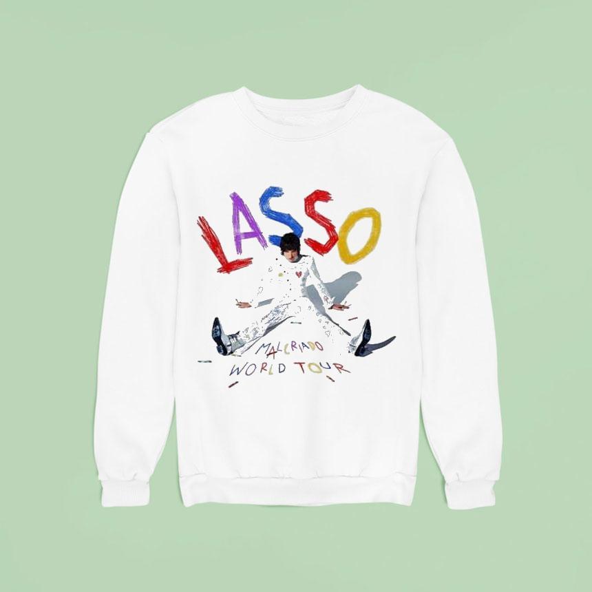 Lasso Malcriado World Tour Dates Sweatshirt Lasso Malcriado World Tour Dates Sweatshirt