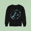 Linkin Park From Zero World Tour Fz Teal Suspended Morph Logo Sweatshirt