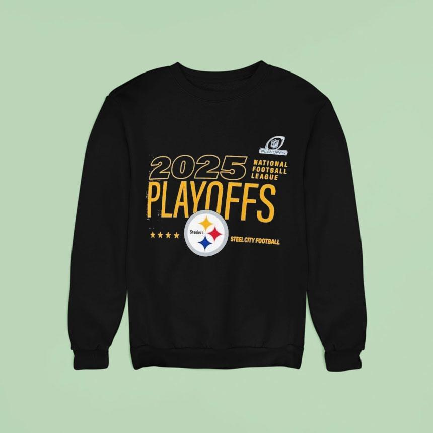 Pittsburgh Slers Nfl Playoffs Ready Sweatshirt Pittsburgh Slers Nfl Playoffs Ready Sweatshirt