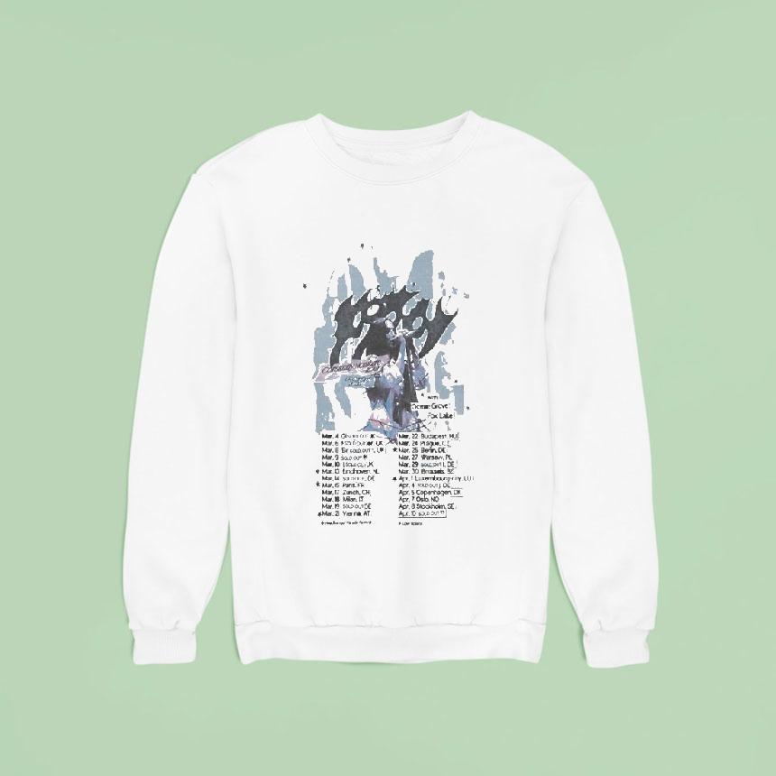 Poppy Constantly Nowhere Tour Uk Europe Sweatshirt Poppy Constantly Nowhere Tour Uk Europe Sweatshirt