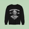 Rugged Individualism Built America Usa Years Bison Sweatshirt