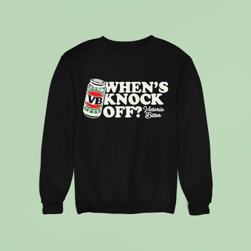 Victor Bravo S When S Knock Off Sweatshirt Victor Bravo S When S Knock Off Sweatshirt