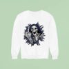 Worry Club Bone Daddy Skeleton Middle Finger Sweatshirt
